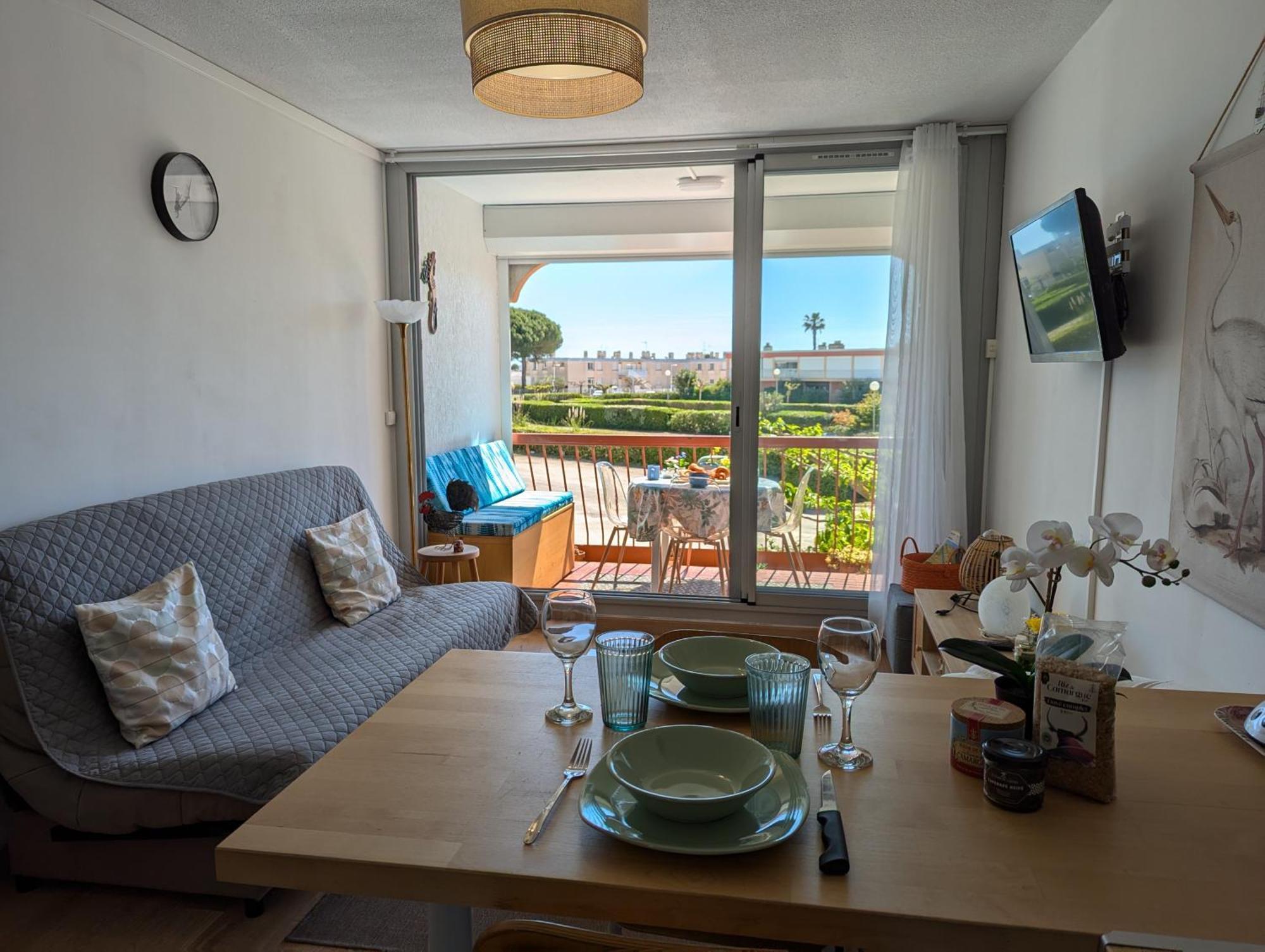 Sol-Y-Days Canastel, Studio Avec Coin Couchage, Quartier Du Boucanet Proche Commerces Et Plage Le Grau-du-Roi Dış mekan fotoğraf